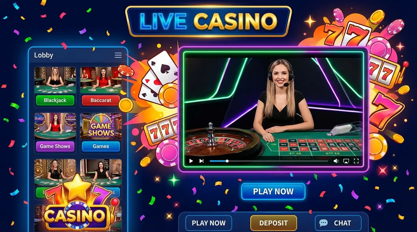 Spela live hos 888 casino